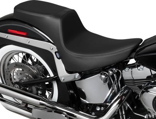 Drag Specialties Predator Solar Reflect Seat 2000-2017 Harley Softail FLST FXST