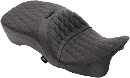 Drag Specialties Diamond Stitched Seat 2008-24 Harley Touring FLHXS FLTRU FLTRX