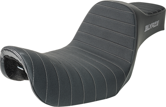 Slyfox Highnoon Classic Stitch Seat fits 1996-2003 Harley Super Wide Glide FXDL