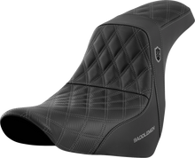 Saddlemen SDC Pro Series Gray Lattice Seat fits 2018-2026 Harley Low Rider FLSB