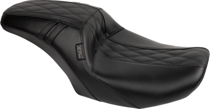 Le Pera Outcast GT2 Diamond Inlay Seat for 2023-2026 Harley Touring FLTR FLHX