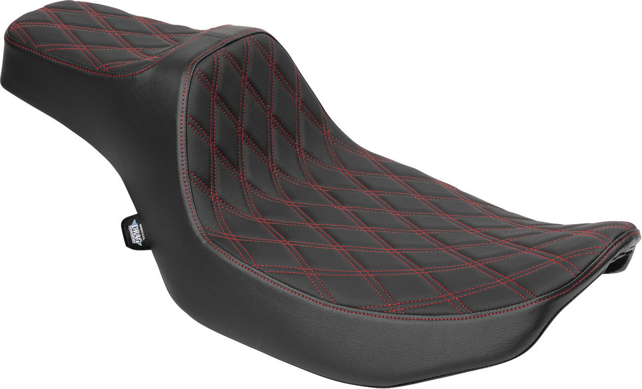Drag Specialties Extended Reach Predator III Seat for 2023-2025 Harley Touring