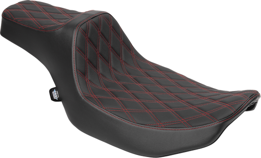 Drag Specialties Extended Reach Predator III Seat for 2023-2025 Harley Touring