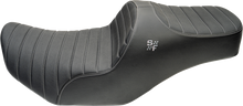 Slyfox Chariot Silver Classic Stitch Seat for 2023-2026 Harley Road Street Glide