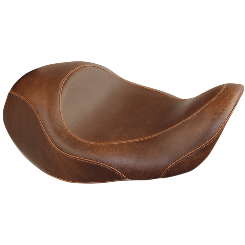 Mustang Wide Tripper Forward Position Solo Seat 2006-2017 Harley Dyna FXD FXDB