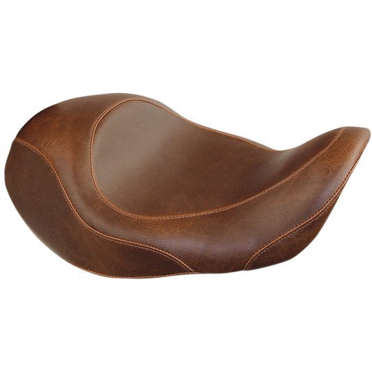 Mustang Wide Tripper Forward Position Solo Seat 2006-2017 Harley Dyna FXD FXDB