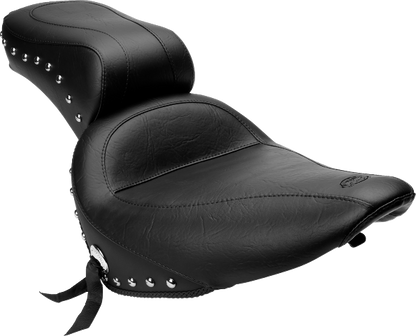 Mustang Original Studded Seat for 2000-2007 Harley Softail Fat Boy Heritage 75076