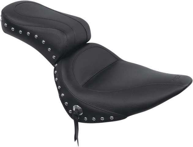 Mustang Studded Seat for 1984-1999 Harley Heritage Bad Boy Nostalgia 75303