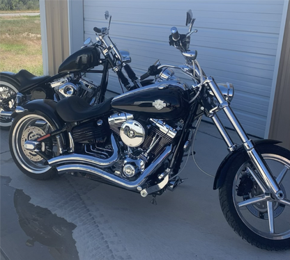 Danny Gray Weekday Solo Seat for 2000-2007 Harley Softail Deuce FXSTDI FXSTD