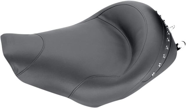 Mustang Wide Studded Touring Seat for 1999-2007 Harley Road King Street Glide