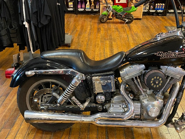 Le Pera Silhouette Up-Front Seat fits 1996-2003 Harley Dyna Super Glide LNU-861