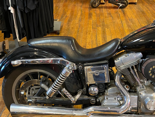 Le Pera Silhouette Up-Front Seat fits 1996-2003 Harley Dyna Super Glide LNU-861