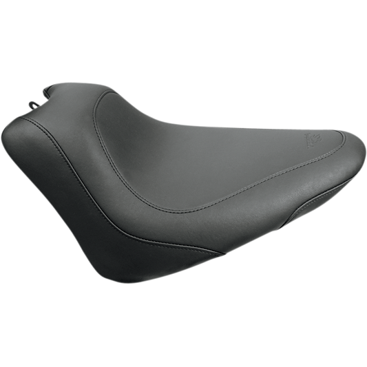 Mustang Tripper Smooth Low Solo Seat 2011-2017 Harley Softail Slim Blackline