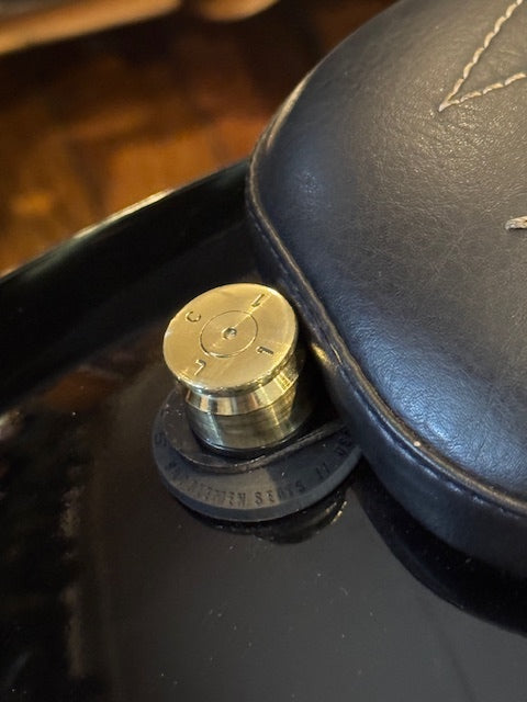 JT's Cycles Genuine .50 Cal Bullet 1/4"-20 Motorcycle Seat Bolt Harley Davidson