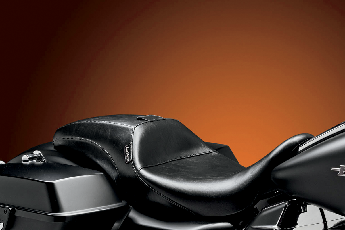 Le Pera Outcast Smooth Seat & Backrest fits 2008-2024 Harley Touring LK-987BR
