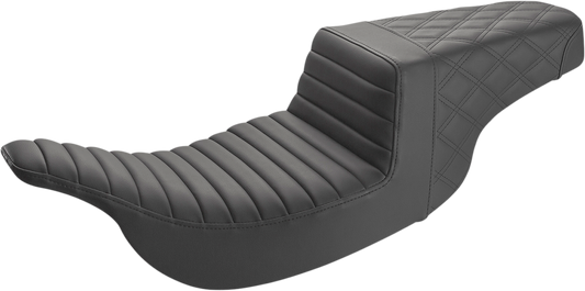 Saddlemen Step Up Tuck n Roll Seat for 1997-2007 Harley Touring FLHT FLTR FLHTP