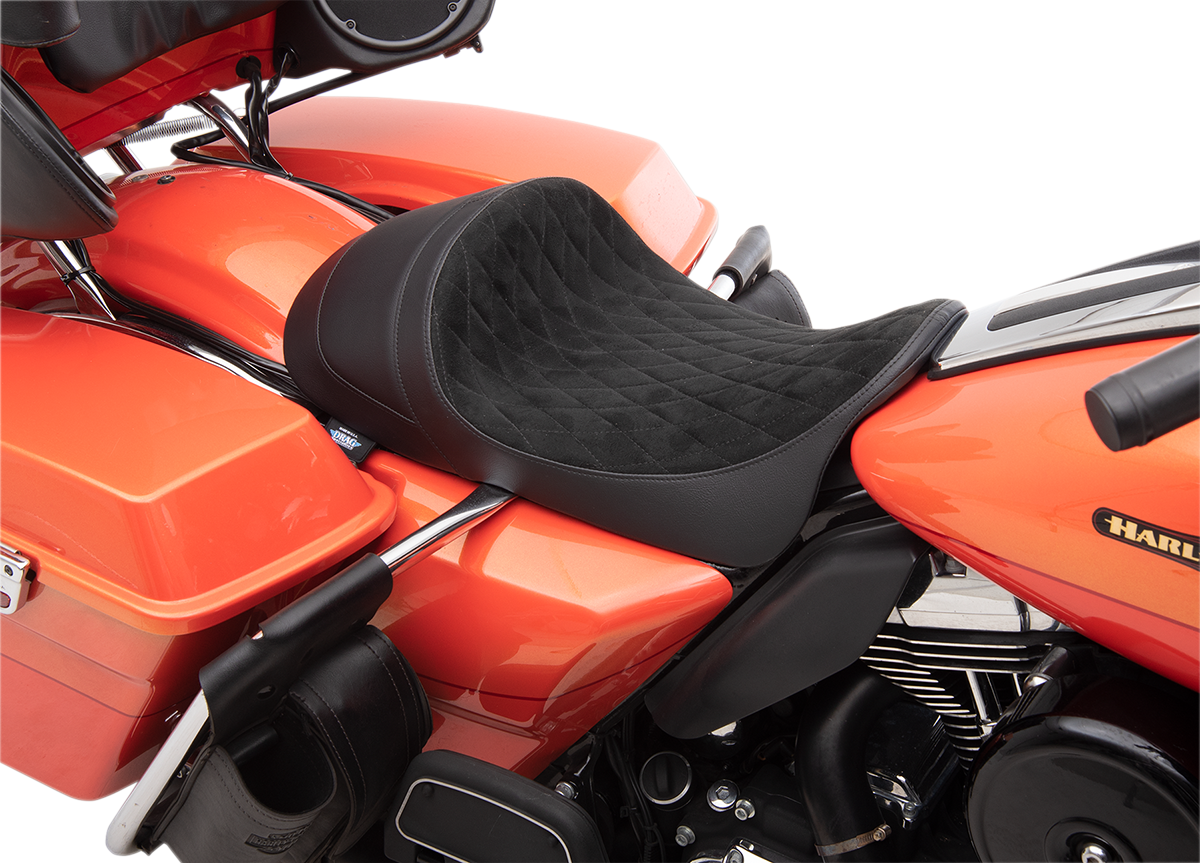 Drag Specialties Forward Low Solo Seat fits 2008-2024 Harley Touring FLTRU FLTRX