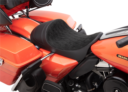 Drag Specialties Forward Low Solo Seat fits 2008-2024 Harley Touring FLTRU FLTRX