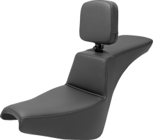 Saddlemen Step Up Smooth Gel Seat & Backrest fits 2018-2026 Harley Softail FXBB