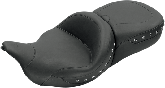 Mustang Super Tour Studded Seat fits 2008-2024 Harley Davidson Touring 79547