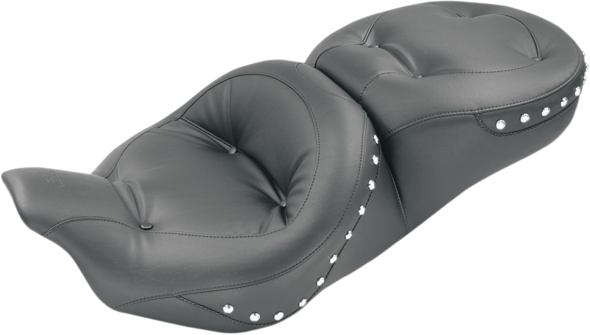 Mustang Regal Ultra Tour Studded Seat fits 2008-2024 Harley Touring 76037