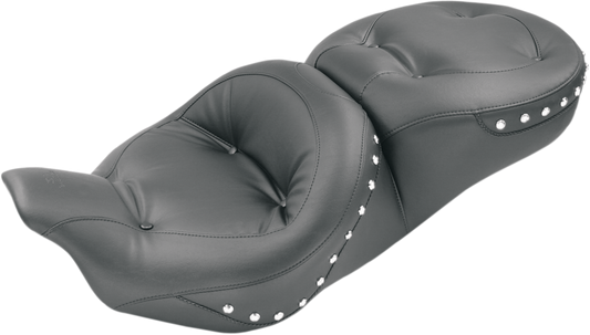 Mustang Regal Ultra Tour Studded Seat fits 2008-2024 Harley Touring 76037