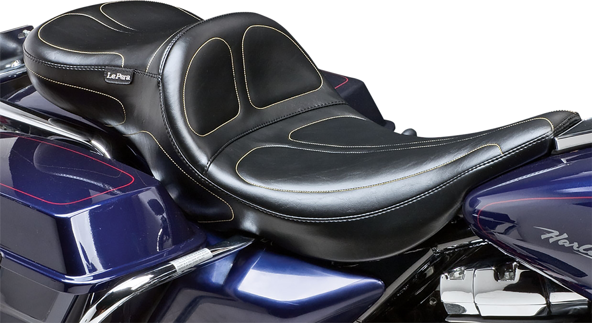 Le Pera Maverick Daddy Long Legs Seat 2002-2007 Harley Road King Classic Custom