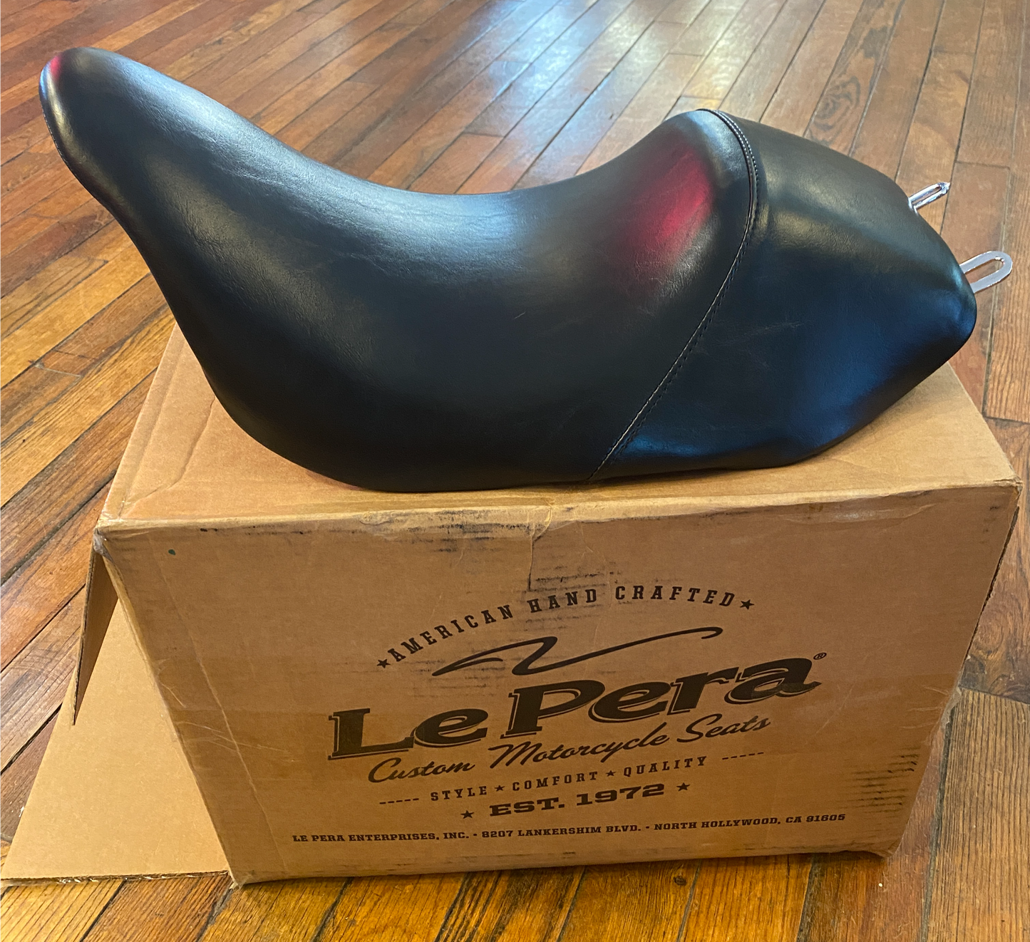 Le Pera Bare Bones Up-Front Solo Seat fits 2008-2024 Harley Touring LKU-005