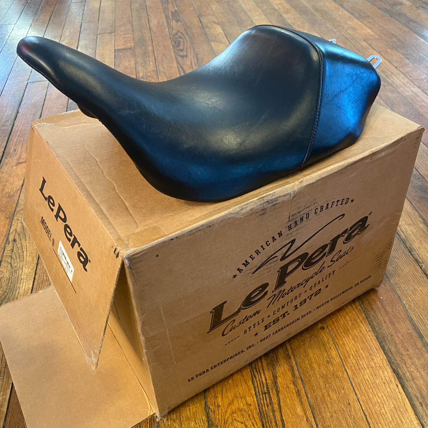 Le Pera Bare Bones Up-Front Solo Seat fits 2008-2024 Harley Touring LKU-005