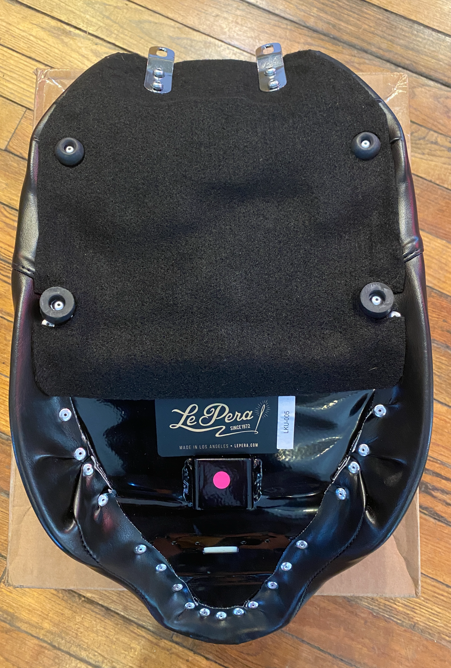 Le Pera Bare Bones Up-Front Solo Seat fits 2008-2024 Harley Touring LKU-005