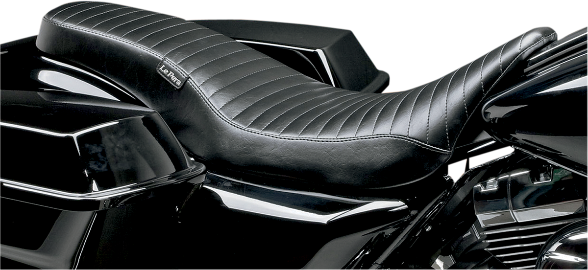 Le Pera Cobra Full-Length Seat 2008-23 Harley Touring Street Electra Road Glide