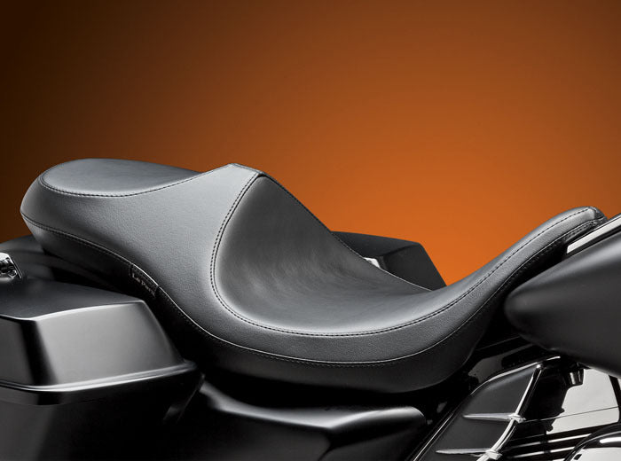 Le Pera Super Villain Smooth Seat for 2008-2024 Harley Davidson Touring LK-817SV