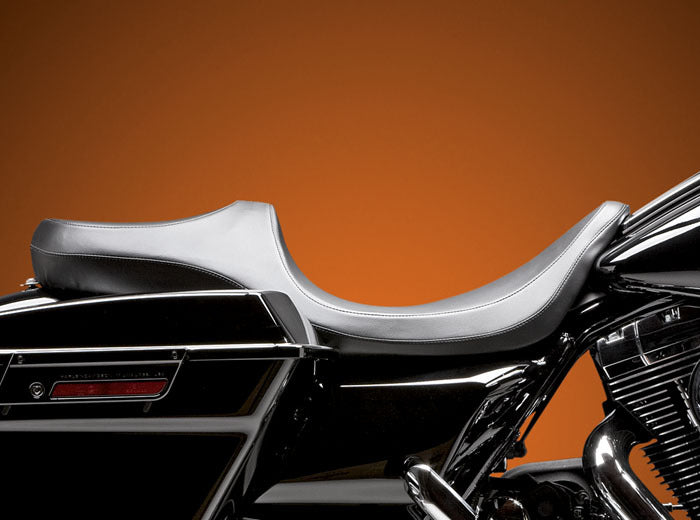 Le Pera Super Villain Smooth Seat for 2008-2024 Harley Davidson Touring LK-817SV