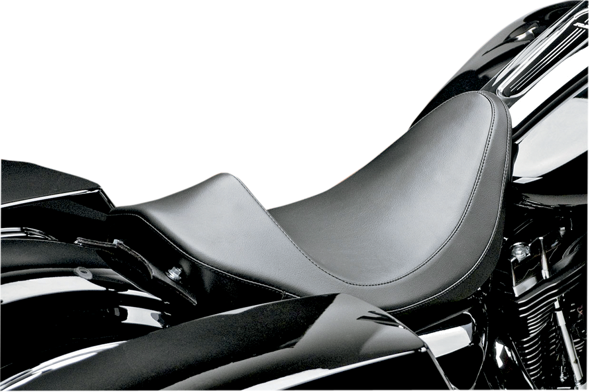 Le Pera Villain Smooth Solo Seat fits 2008-2024 Harley Touring Models LK-807