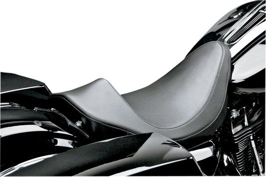 Le Pera Villain Smooth Solo Seat fits 2008-2024 Harley Touring Models LK-807