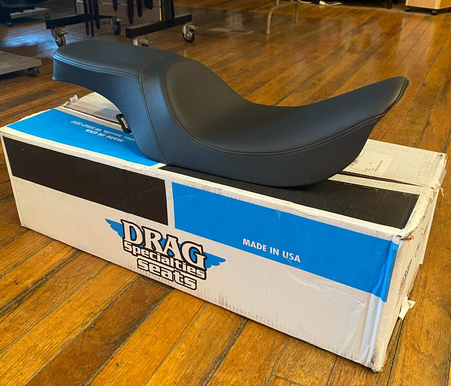 Drag Specialties Predator 2-Up Seat for 1994-1996 Harley Davidson Road King FLHR