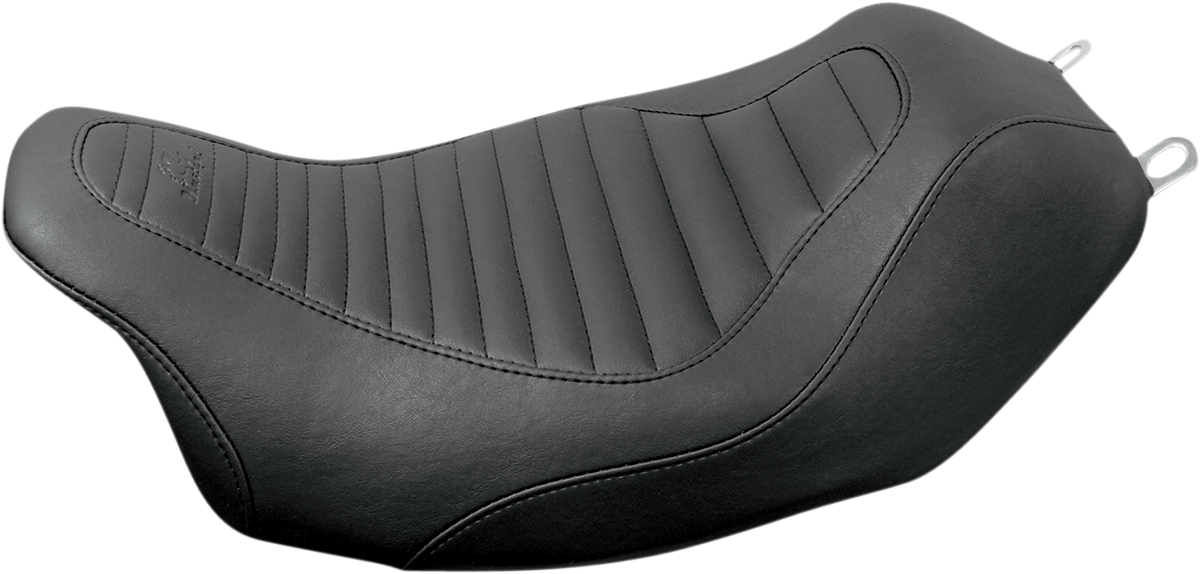 Mustang Tripper Tuck & Roll Solo Seat fits 2008-2024 Harley Touring 76713