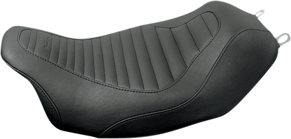 Mustang Tripper Tuck & Roll Solo Seat fits 2008-2024 Harley Touring 76713