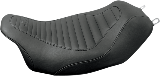 Mustang Tripper Tuck & Roll Solo Seat fits 2008-2024 Harley Touring 76713