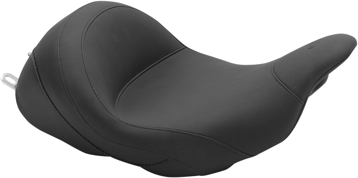 Mustang Lowdown Vintage Solo Seat for 2008-2024 Harley Davidson Touring 76078