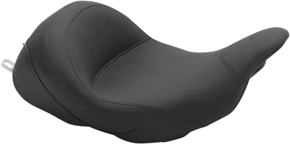 Mustang Lowdown Vintage Solo Seat for 2008-2024 Harley Davidson Touring 76078