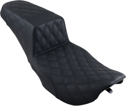 Saddlemen Black Step-Up Lattice Seat for 1997-2007 Harley Touring FLHX FLHR