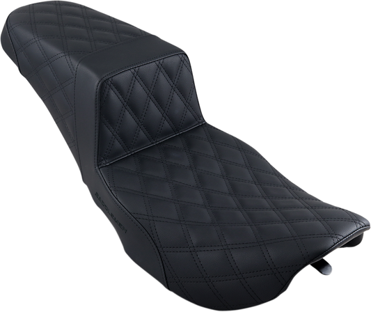 Saddlemen Black Step-Up Lattice Seat for 1997-2007 Harley Touring FLHX FLHR
