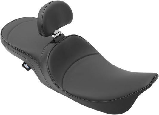 Drag Specialties Leather Low Profile Seat for 1999-2007 Harley Touring FLHX