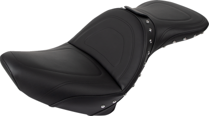 Saddlemen Explorer Special w/ Backrest Gel Seat 1984-99 Harley Davidson Softail