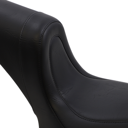 Mustang Fastback Low Stitched Seat fits 2000-2007 Harley Softail FLSTF FXSTS