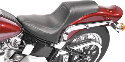 Mustang Fastback Low Stitched Seat fits 2000-2007 Harley Softail FLSTF FXSTS
