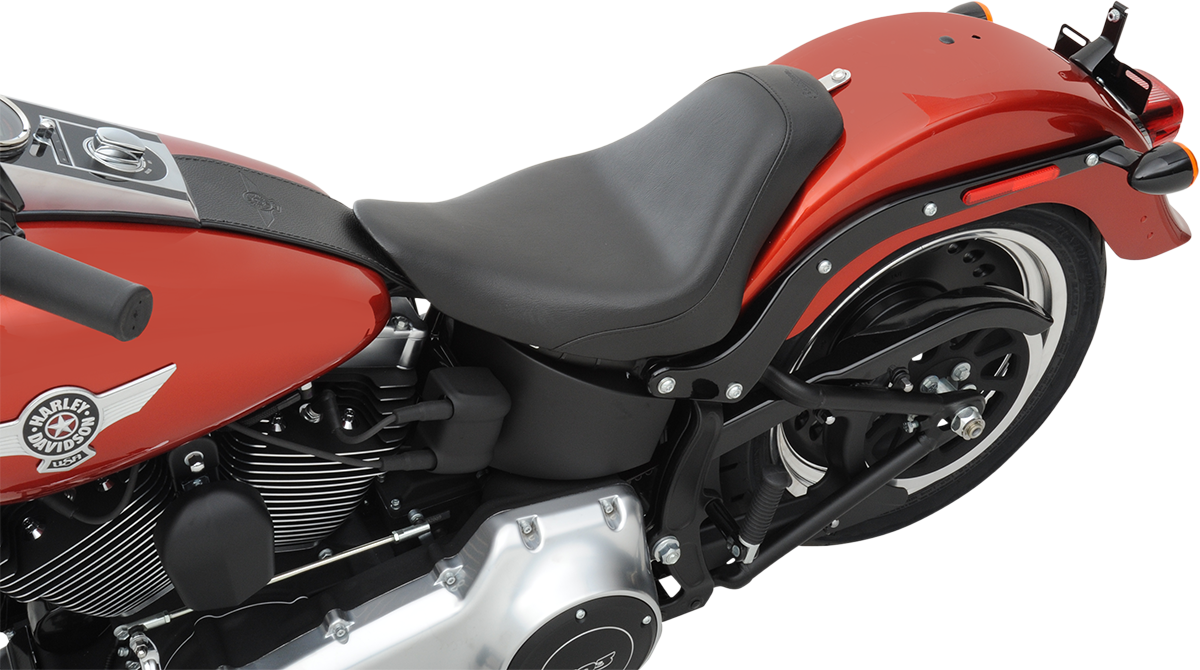 Saddlemen S3 Super Slammed Solo Gel Seat 2006-2017 Harley Softail FXST FLSTF