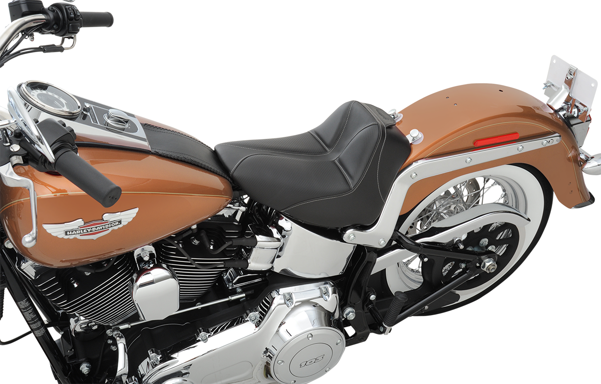 Saddlemen Dominator Solo Gel Seat 2006-17 Harley Softail Deluxe FLSTNI FLSTN