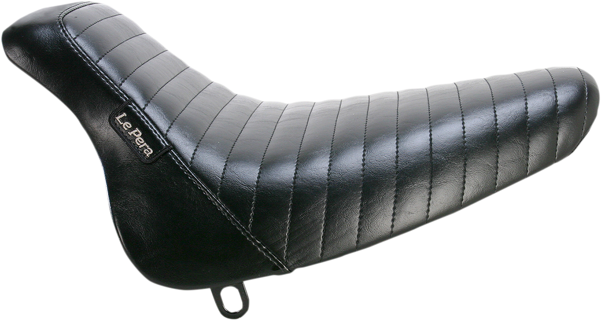 Le Pera Bare Bones Pleated Solo Seat fits 2000-2007 Harley Softail FLST FXST